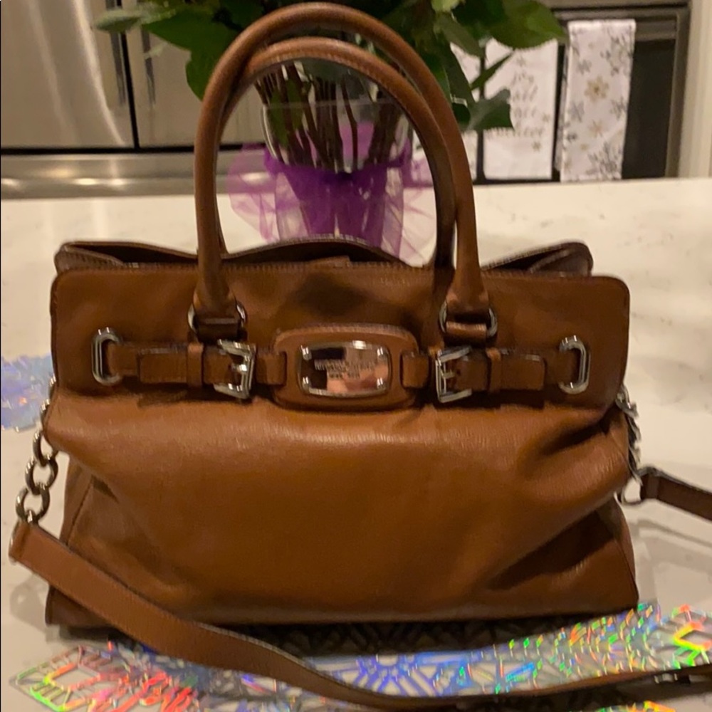 Michael Kors Hamilton Leather Bag